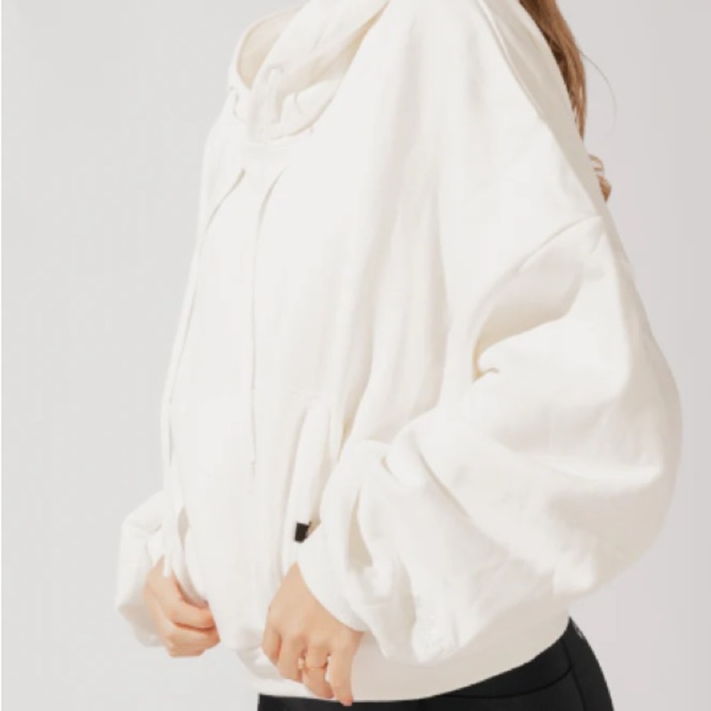 POPFLEX Pullover Cloud Hoodie - White Size: S/M